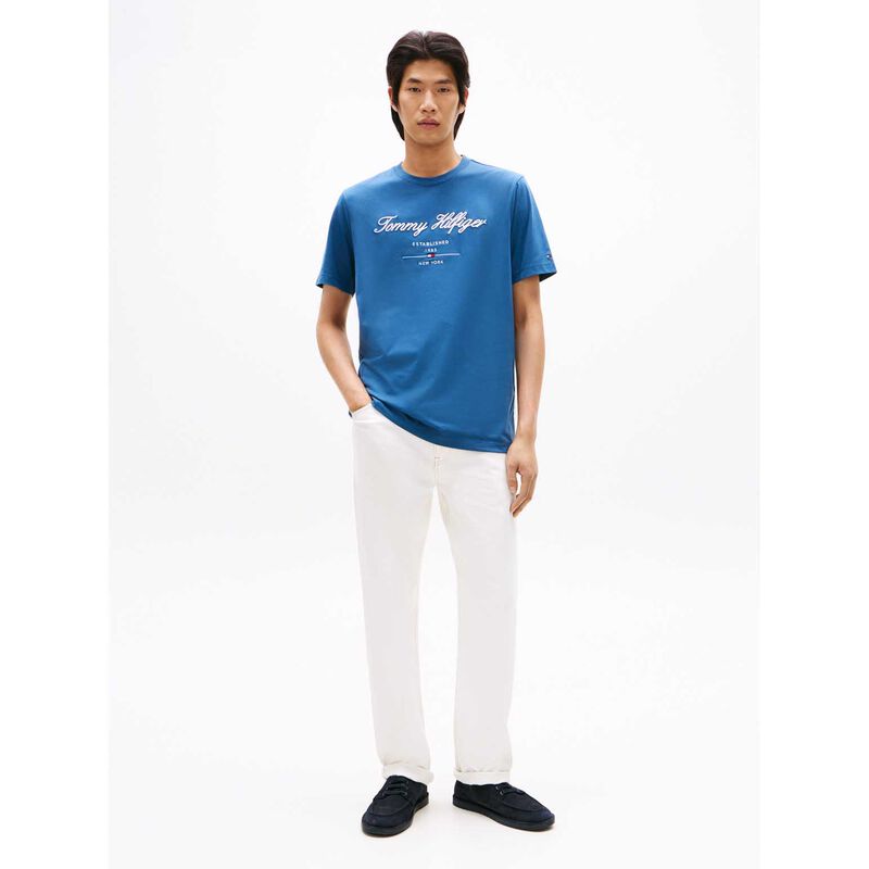 Tommy Hilfiger Script Logo Tee image number 3